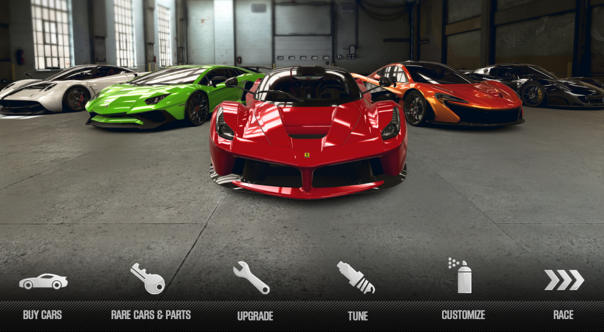 CSR Racing gamers on