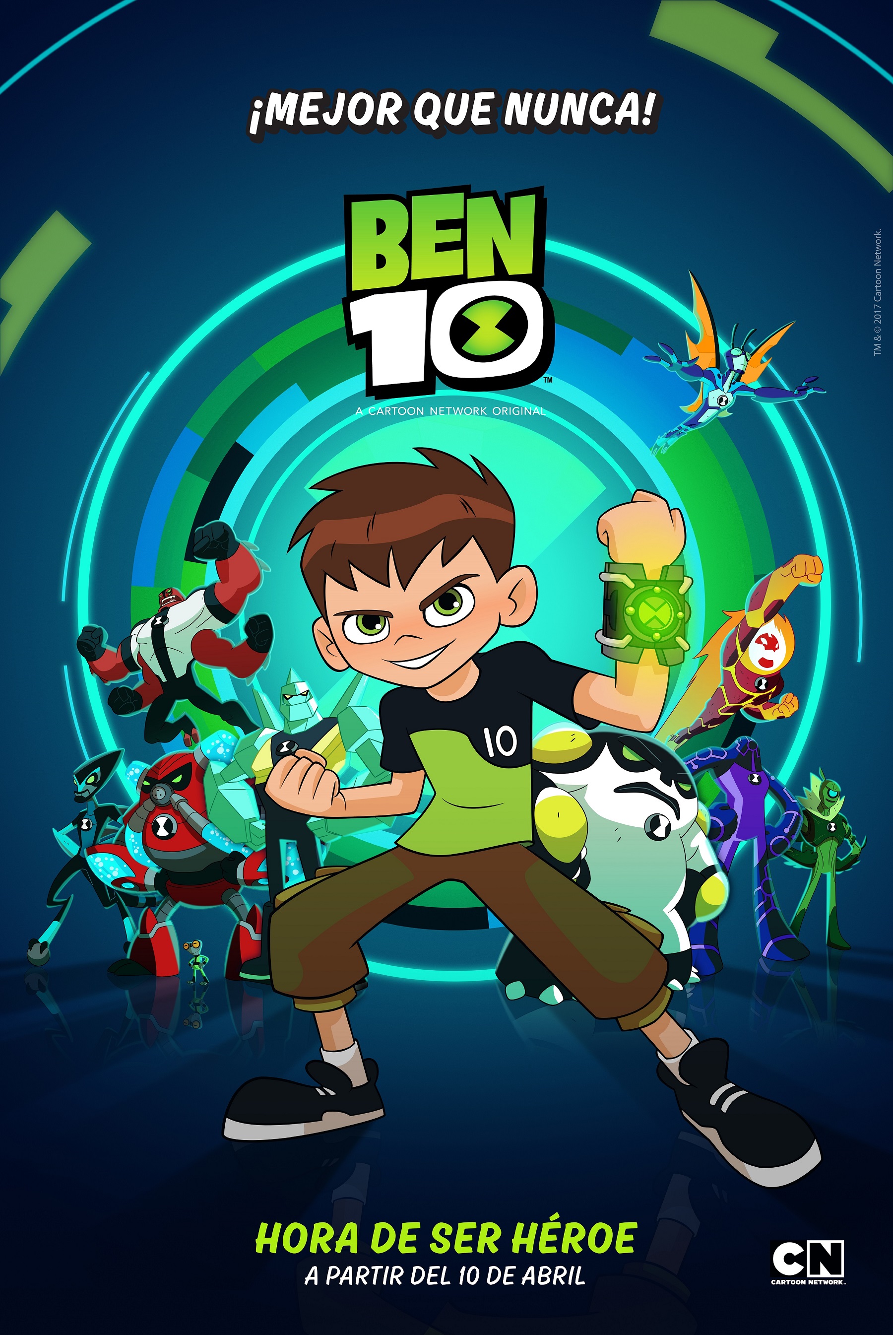 Afiche Ben 10 - Estreno 10 de abril